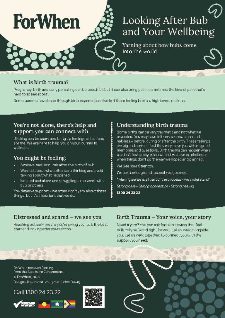 Looking After Bub and Your Wellbeing